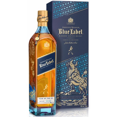 Johnnie Walker Blue Label Year of the Ox 70cl - Perfect Gift